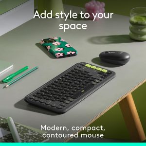 Logitech POP Wireless Mouse with Emoji Button Function - Image 8
