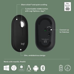 Logitech M350s Pebble Bluetooth Mouse - Image 6
