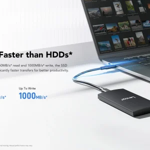 Lexar SL300 Portable SSD | 1TB | USB 3.2 Gen2 | Sequential read up to 1050MB/s - Image 8
