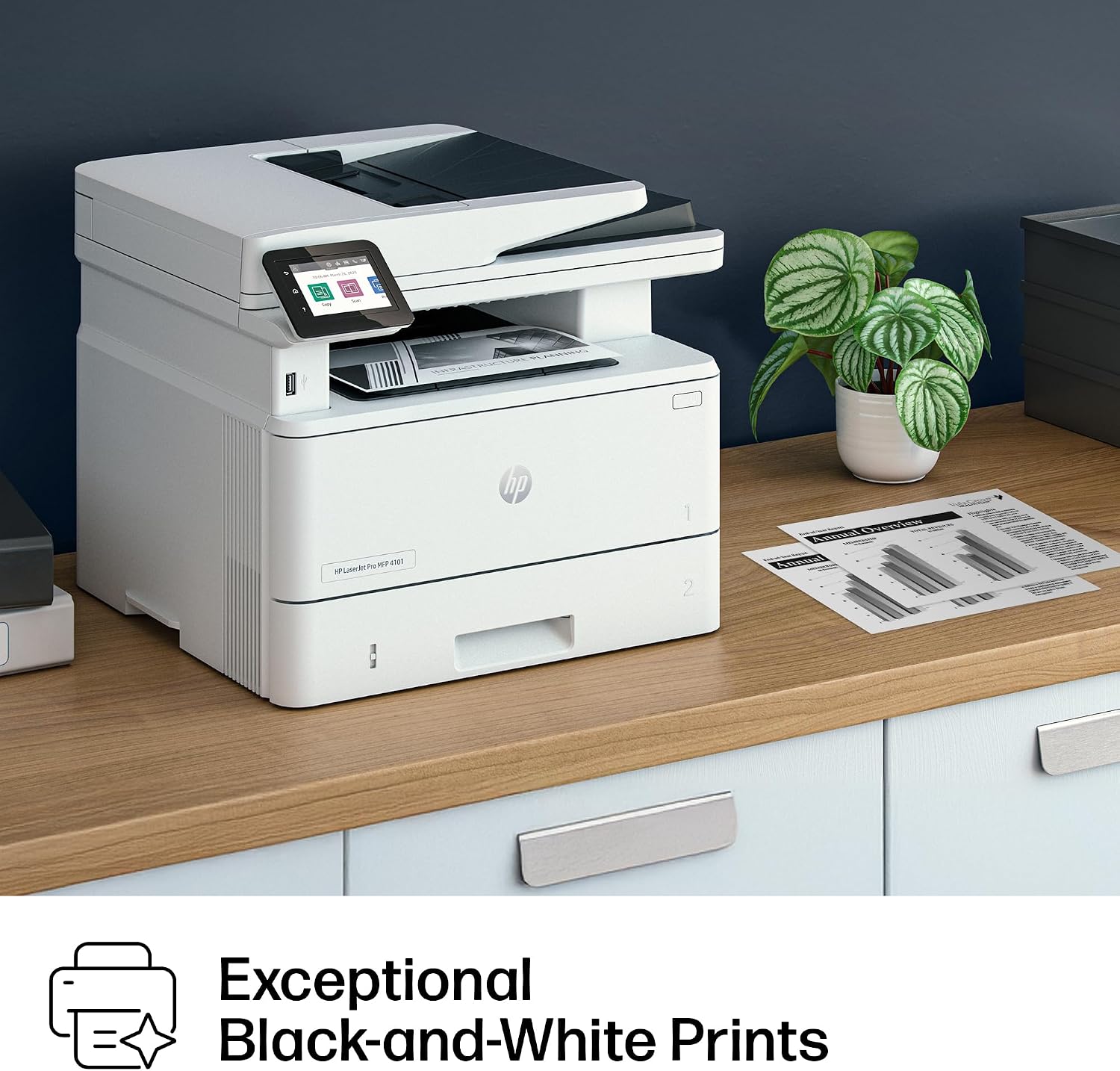 HP LaserJet Pro MFP 4103fdw Printer (2Z629A) - Image 4