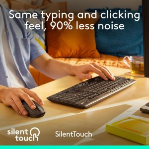 Logitech MK295 Silent Wireless Mouse & Keyboard Combo - Image 7