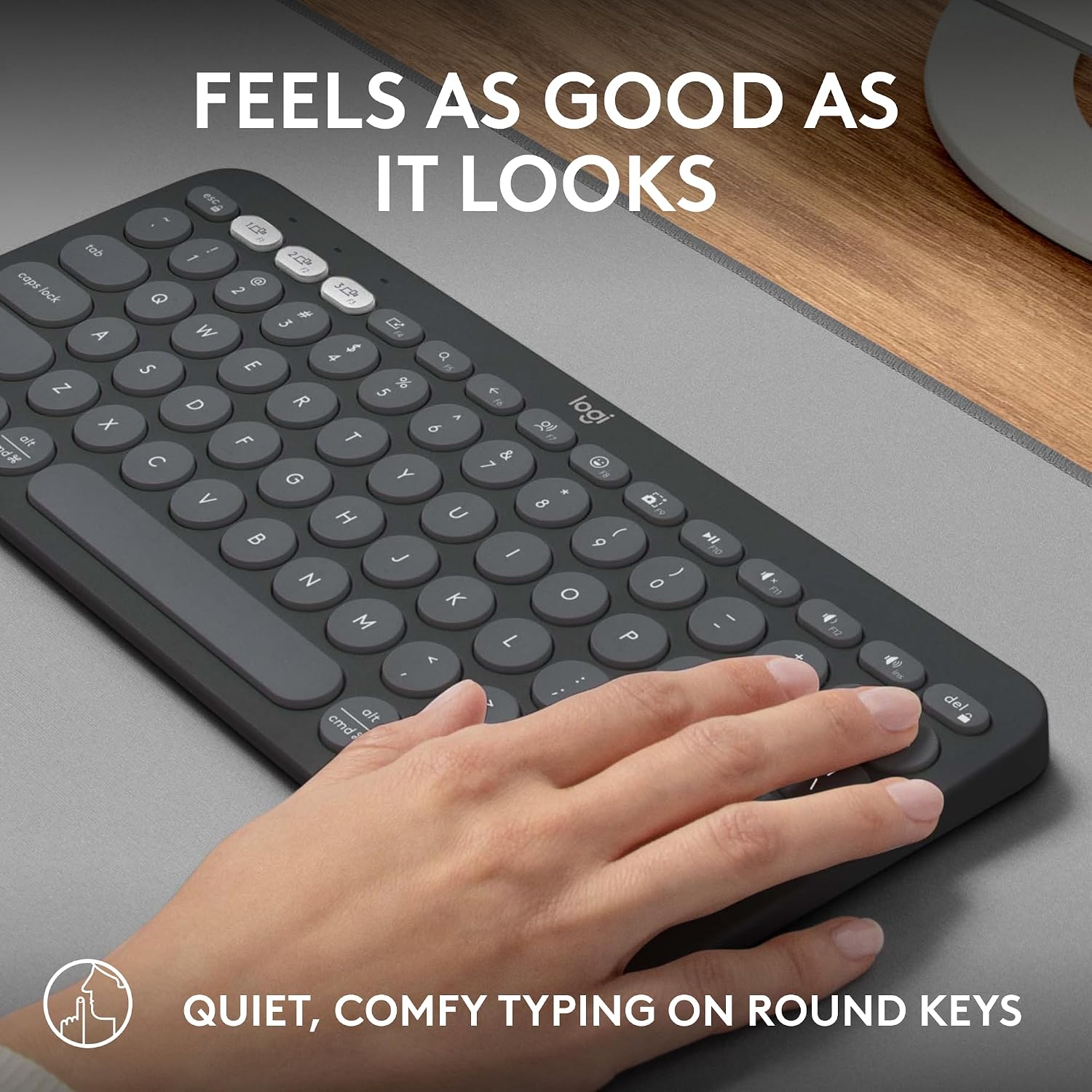 Logitech Pebble Keys 2 K380s Bluetooth Keyboard - Image 2