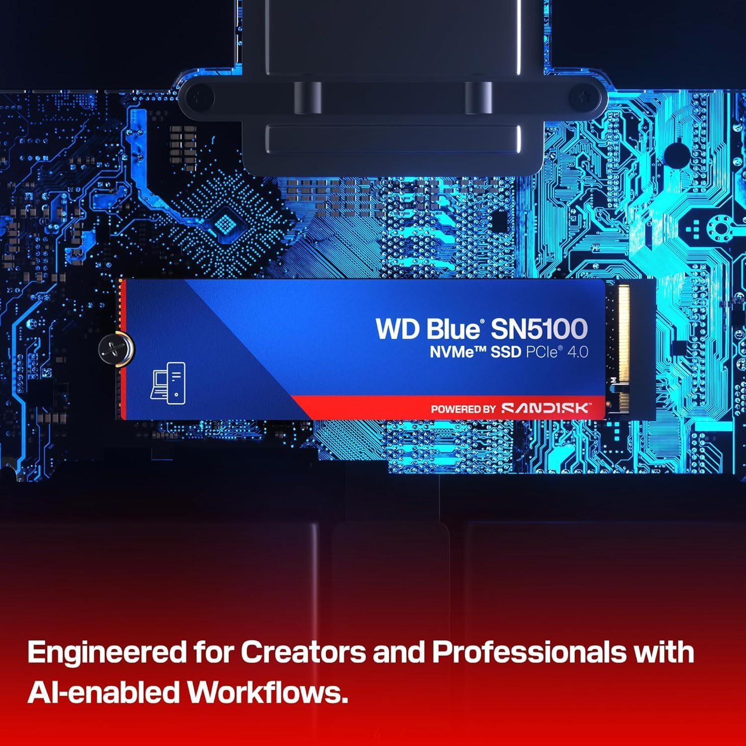 WD Blue SN5100 Internal SSD NVMe | 500GB M.2 2280 | PCIe Gen4 | Sequential read up to 3500MB/s - Image 8