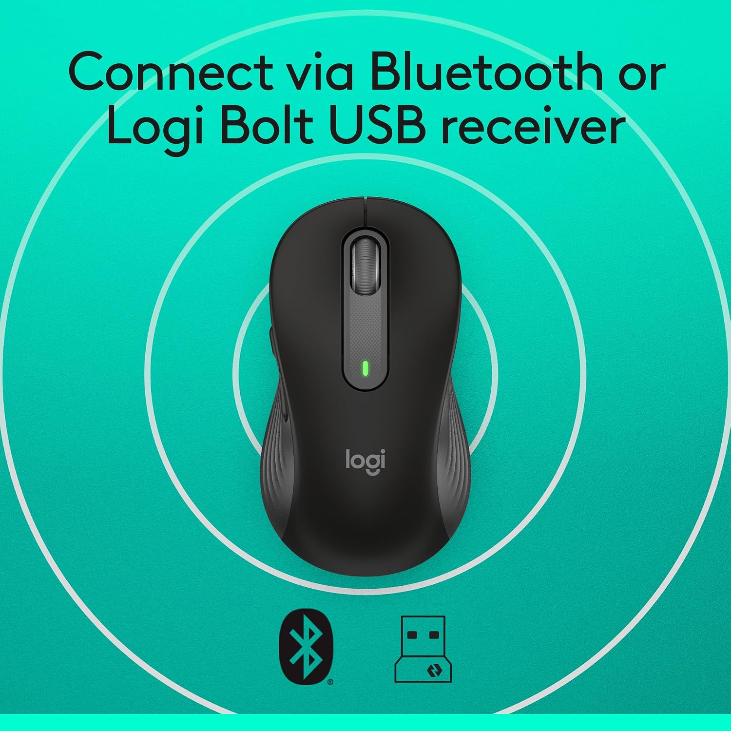 Logitech Signature M650 Wireless Mouse Small to Medium Sized Hand - Image 6
