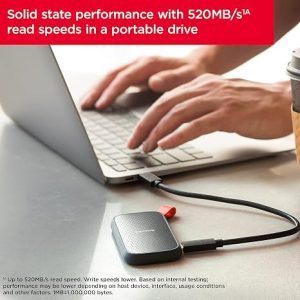 SanDisk Portable SSD E30 | USB 3.2 Gen2 | Sequential read up to 800MB/s - Image 6