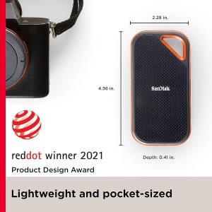 SanDisk Extreme Pro Portable SSD E81 V2 | USB 3.2 Gen2 | Sequential read up to 2000MB/s | - Image 7
