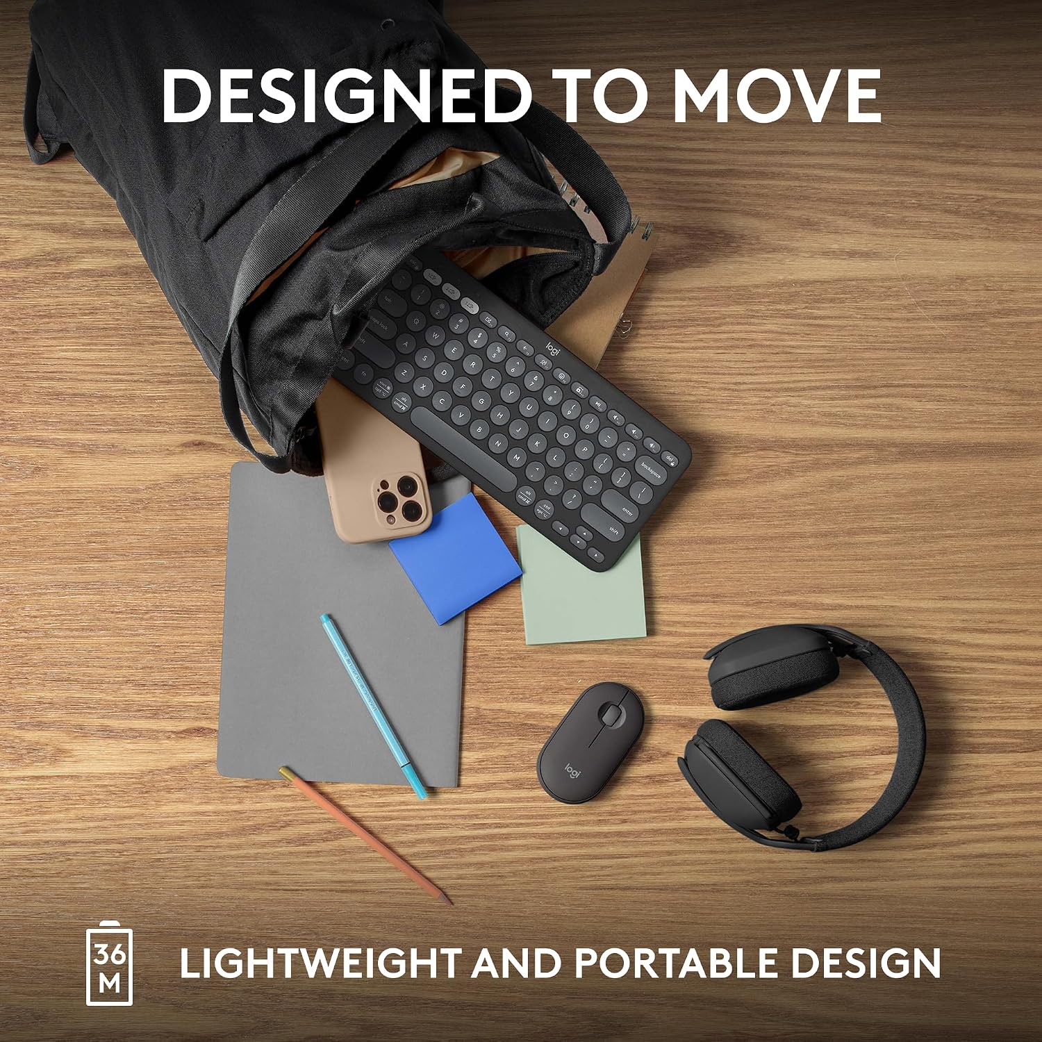 Logitech Pebble Keys 2 K380s Bluetooth Keyboard - Image 4