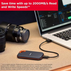 SanDisk Extreme Pro Portable SSD E81 V2 | USB 3.2 Gen2 | Sequential read up to 2000MB/s | - Image 5