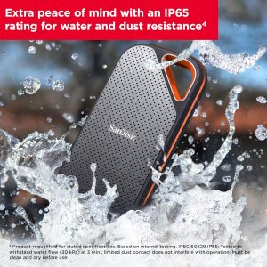 SanDisk Extreme Pro Portable SSD E81 V2 | USB 3.2 Gen2 | Sequential read up to 2000MB/s | - Image 4