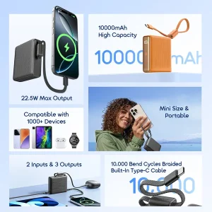 Oraimo PowerNova L11 10000mAh 22.5W Power Bank - Image 10