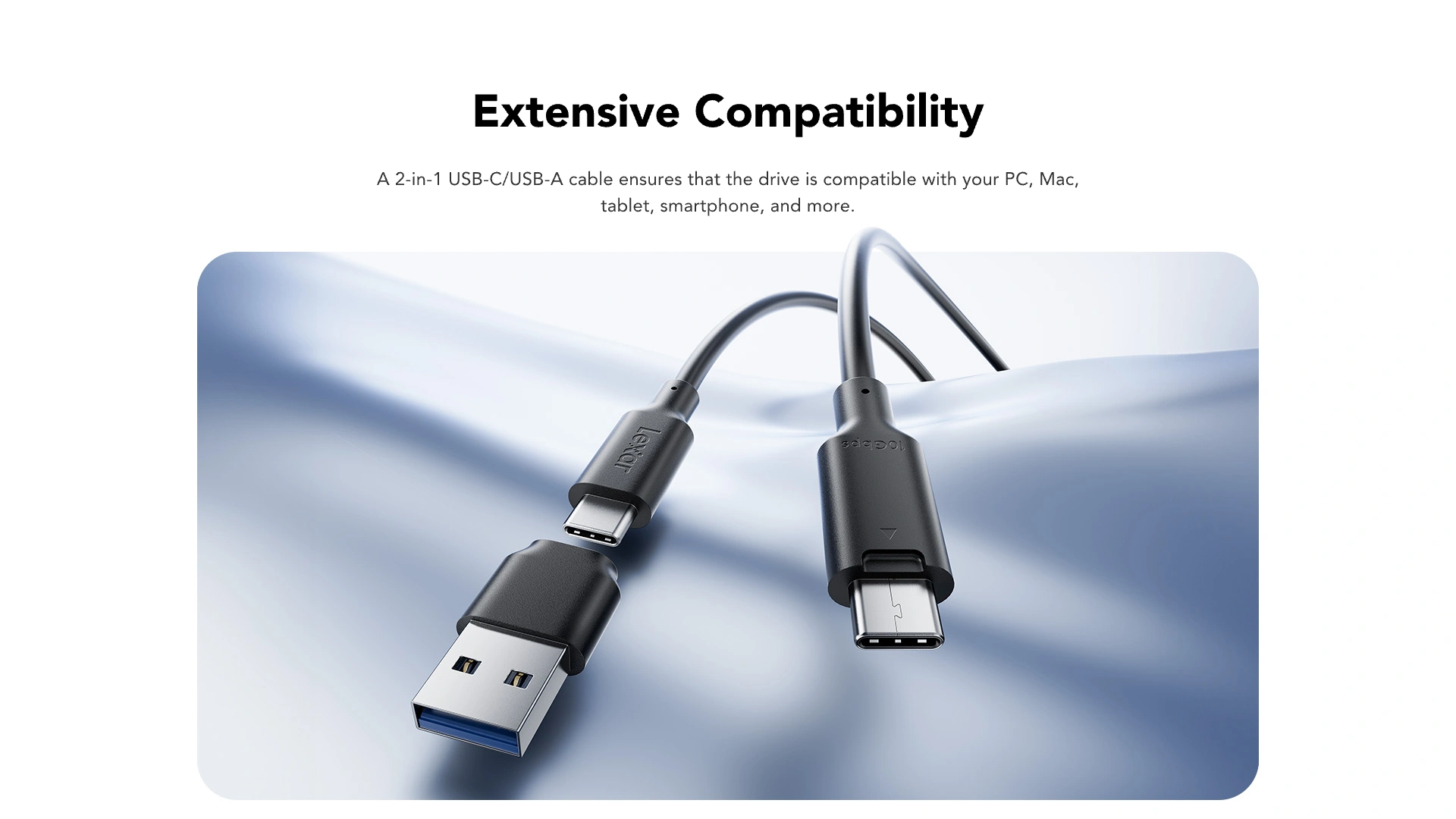 Lexar SL300 Portable SSD | 1TB | USB 3.2 Gen2 | Sequential read up to 1050MB/s - Image 4
