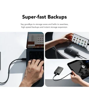 Lexar SL300 Portable SSD | 1TB | USB 3.2 Gen2 | Sequential read up to 1050MB/s - Image 7