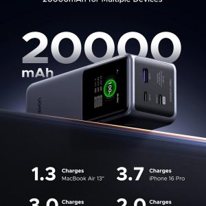 UGREEN Nexode 20000mAh 130W Portable PD Power Bank - Image 10