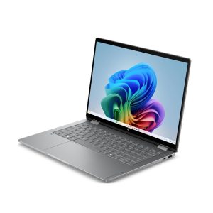 HP 14-kb0023dx OmniBook X Flip Laptop, 14 Diagonal 2K OLED Display, Intel Core Ultra 7 355 Processor, 16GB RAM, 1TB SSD, Intel Graphics, English Backlit KB, Windows 11, Meteor Silver - Image 5