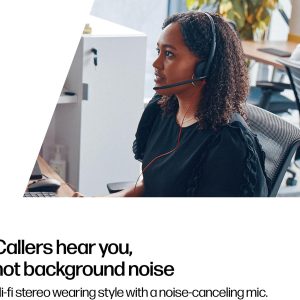 Poly Blackwire 3220 Stereo USB-C Headset +USB-C/A Adapter - Image 7