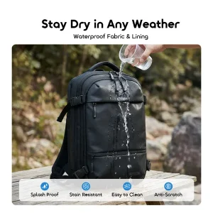 oraimo MegaCarry Expandable Waterproof Business Backpack - Image 5
