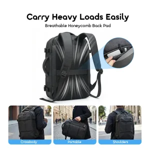 oraimo MegaCarry Expandable Waterproof Business Backpack